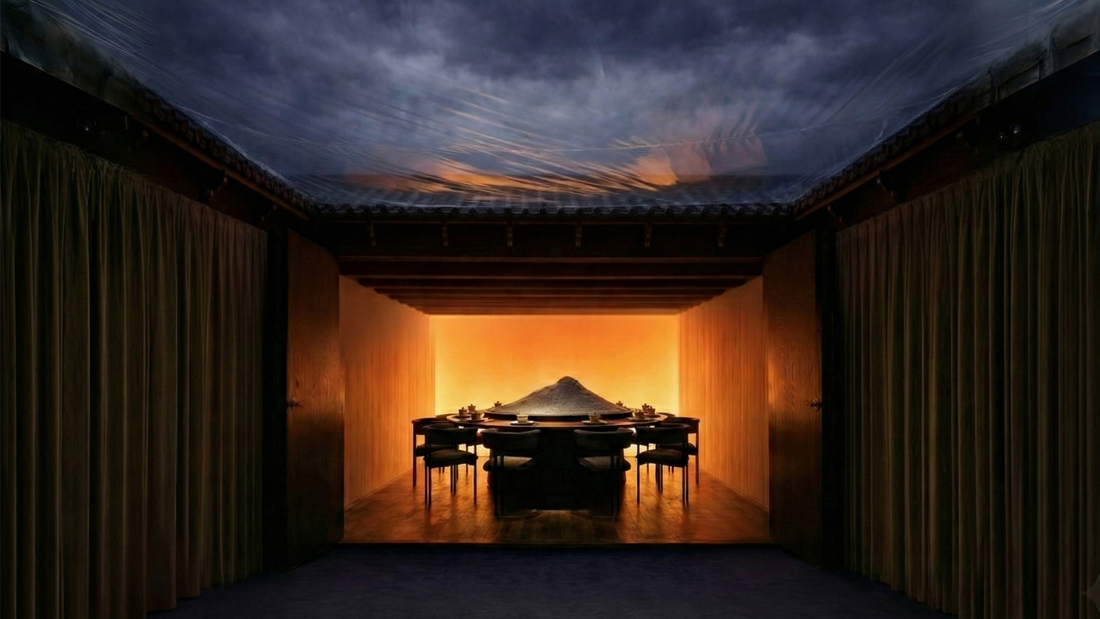 Light Gathering in the Yu&agrave;n  光聚院心