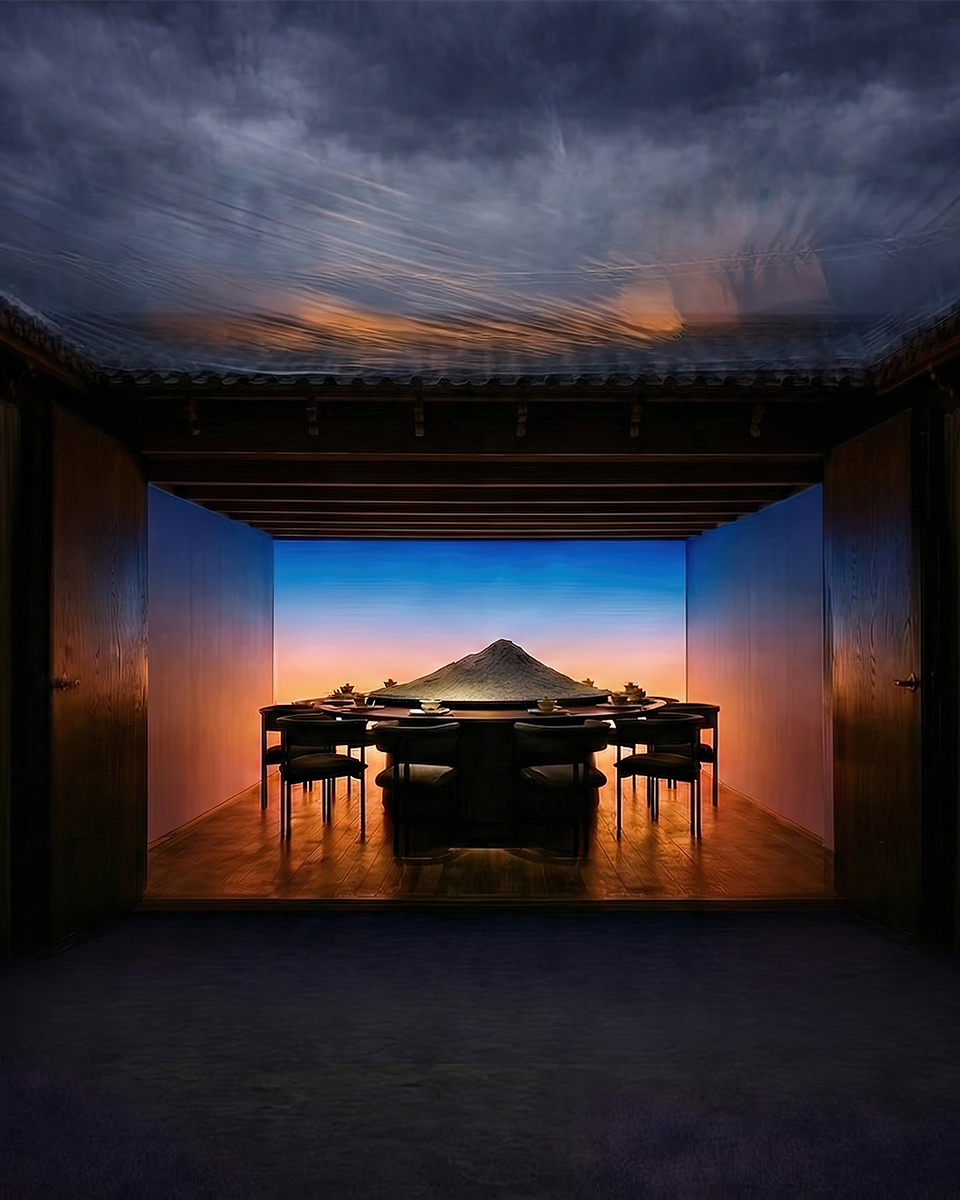 Light Gathering in the Yu&agrave;n  光聚院心