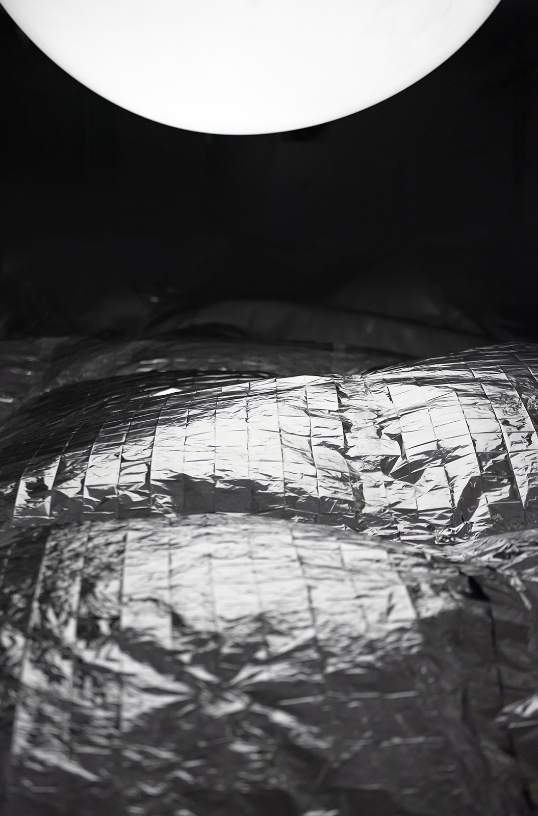 Full Moon Reflected On The Ocean At 01:34